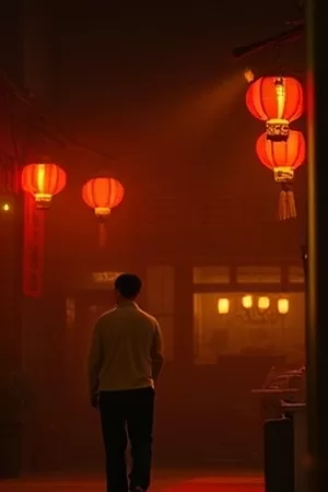 剧情长片纸鸢与铁塔竖版海报，铁塔顶端飘起的纸鸢